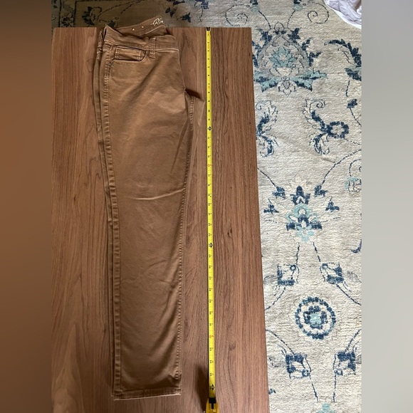 Old Navy sz 10 women’s tan Rockstar ankle skinny jeans, casual khakis, stretchy - Picture 4 of 8